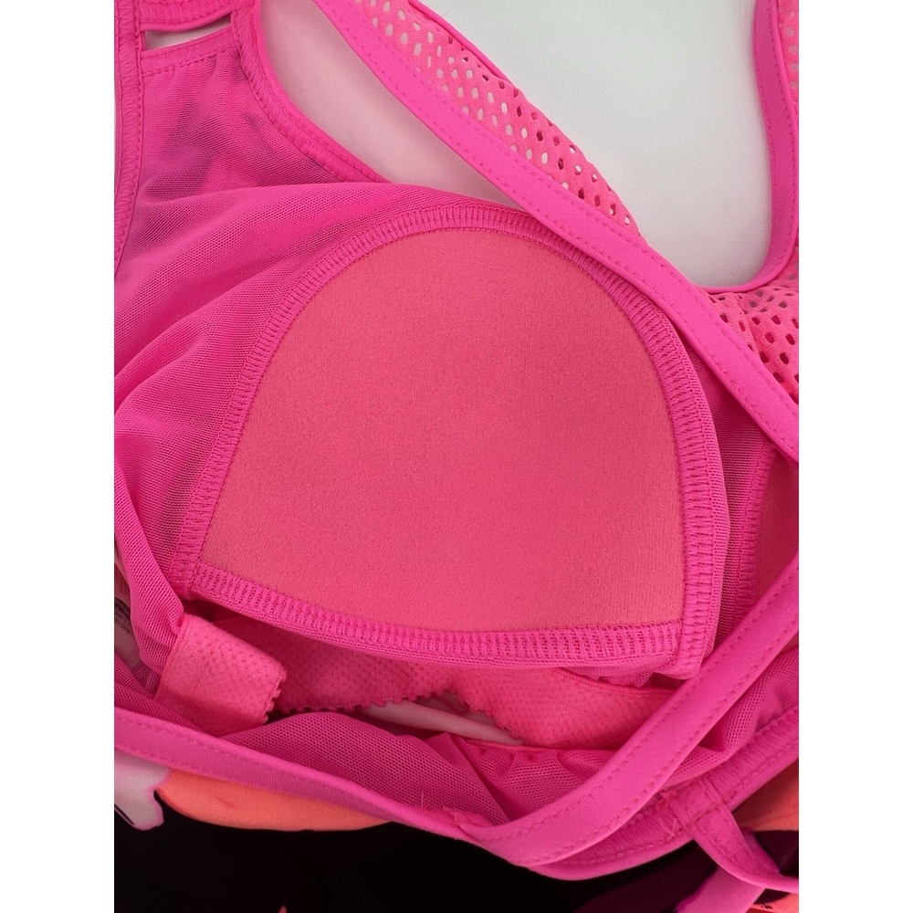 Gerry Women's SZ Small Disguise Action Tankini Swim Top ONLY Pink FloralAthletic - Picture 4 of 9